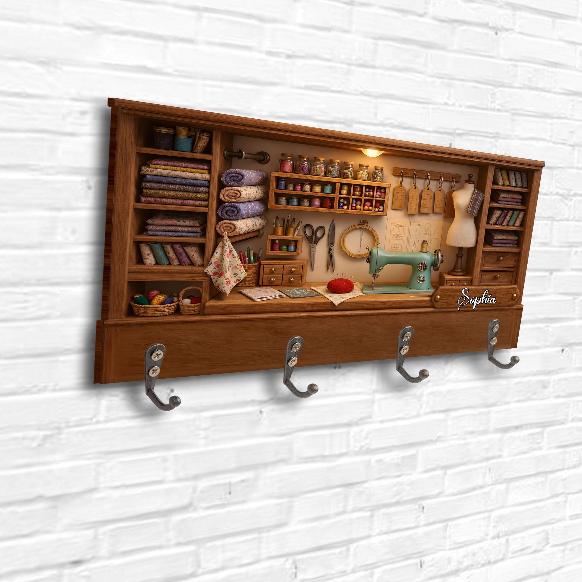 Customize Charming Sewing Station Design