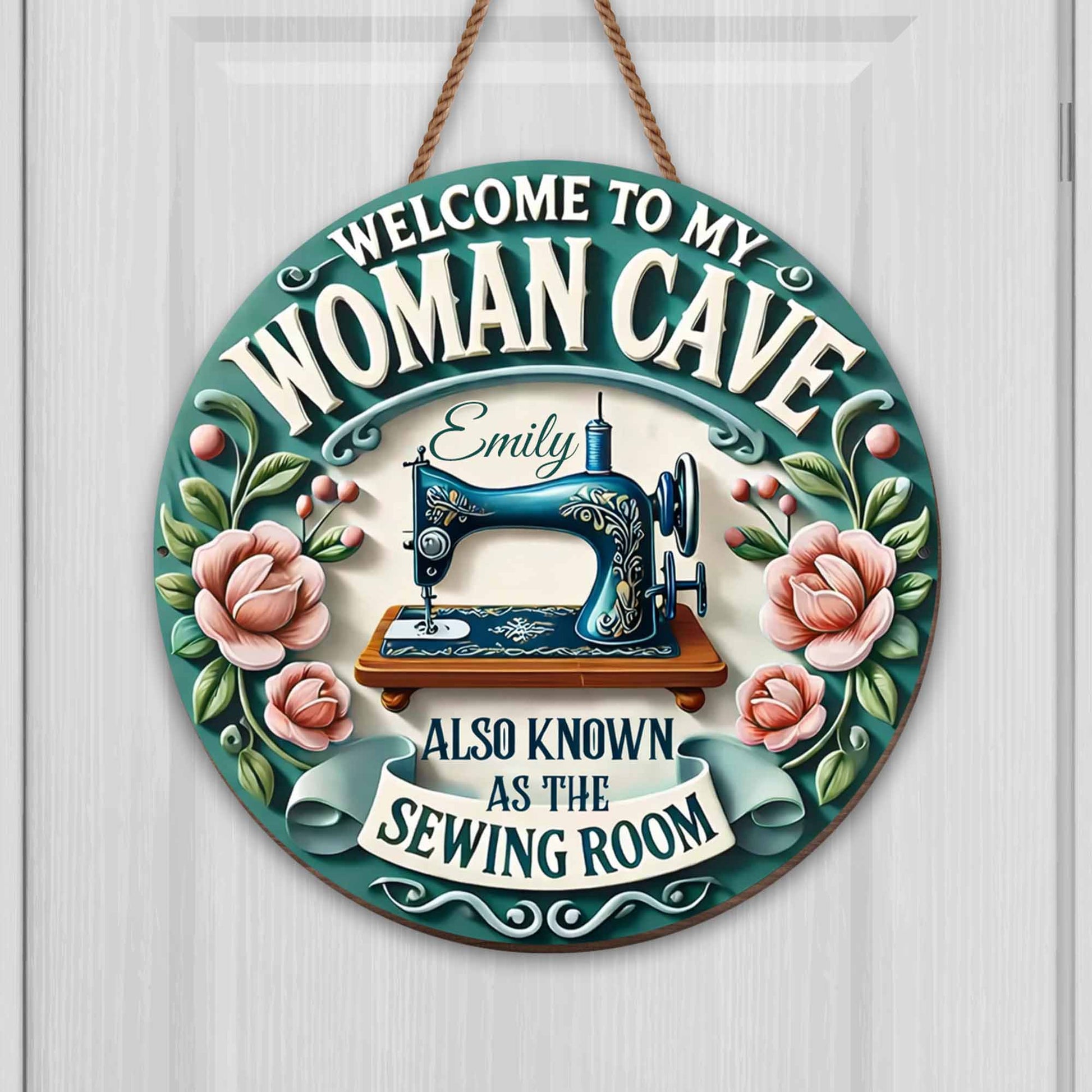 Welcome To My Woman Cave, Known As The Sewing Room