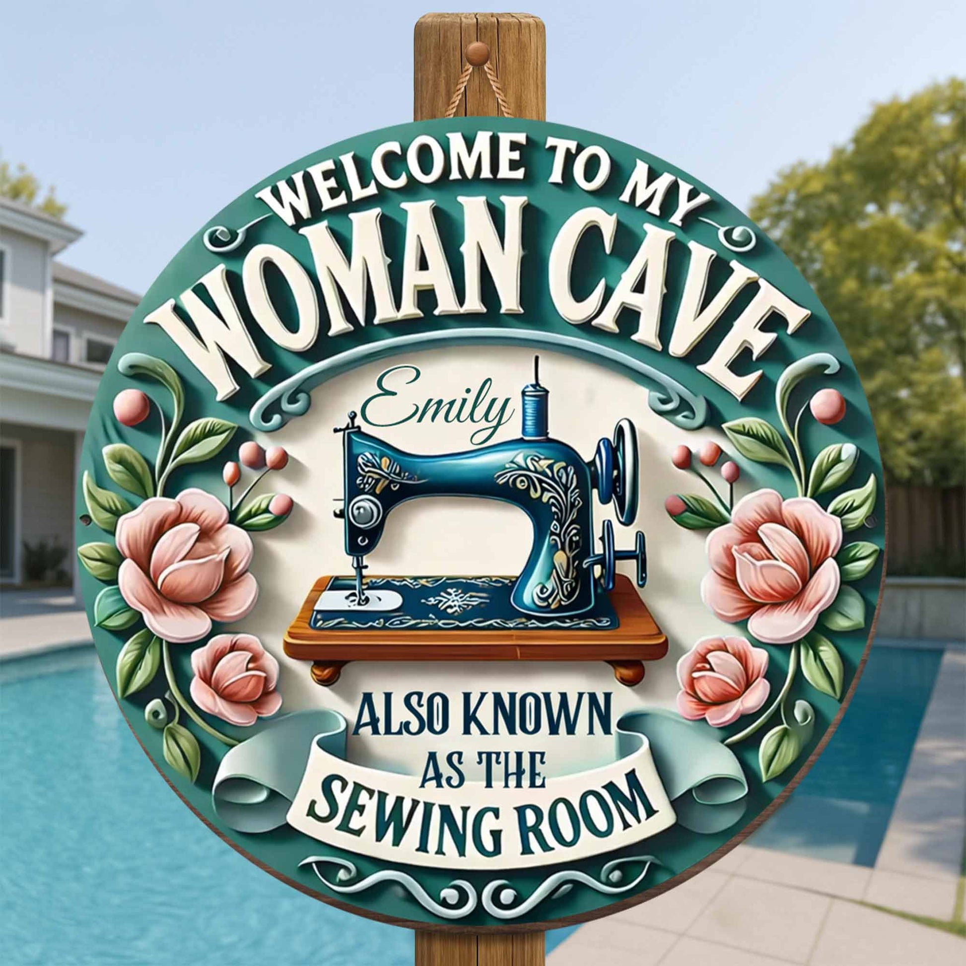 Welcome To My Woman Cave, Known As The Sewing Room