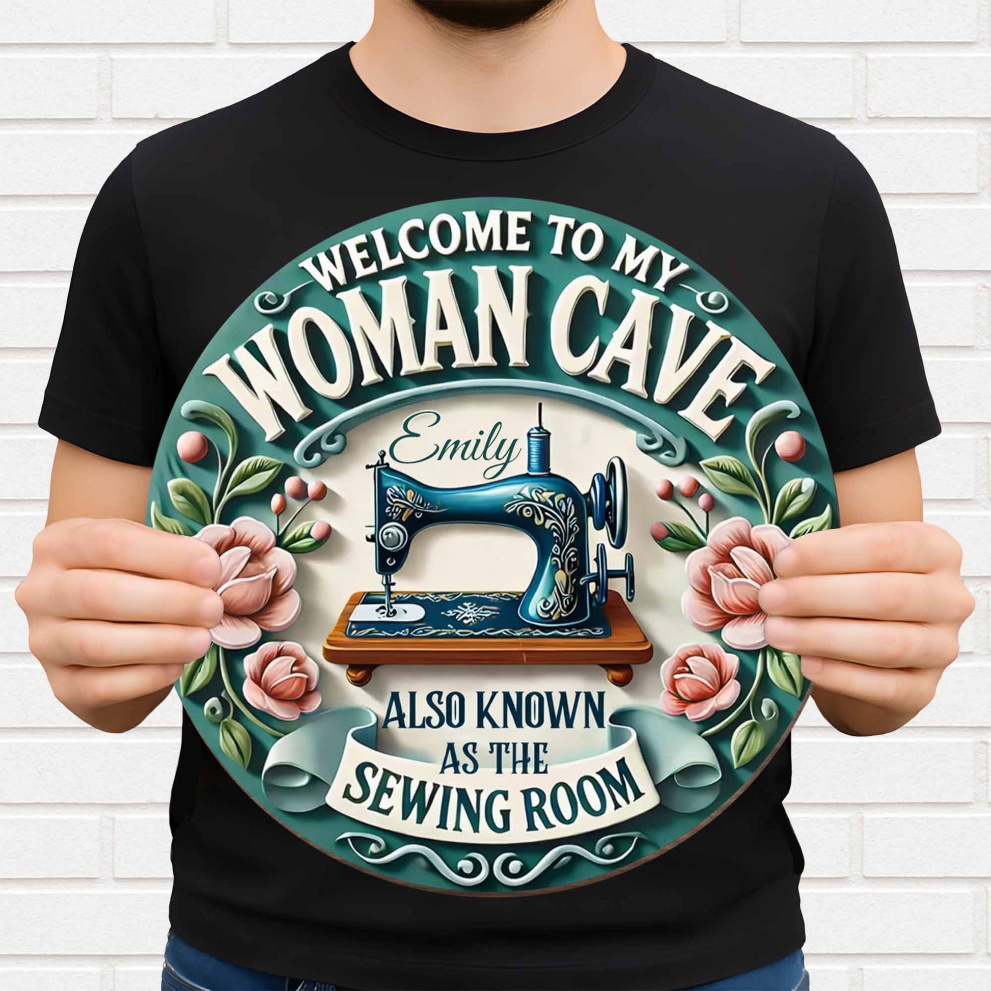 Welcome To My Woman Cave, Known As The Sewing Room