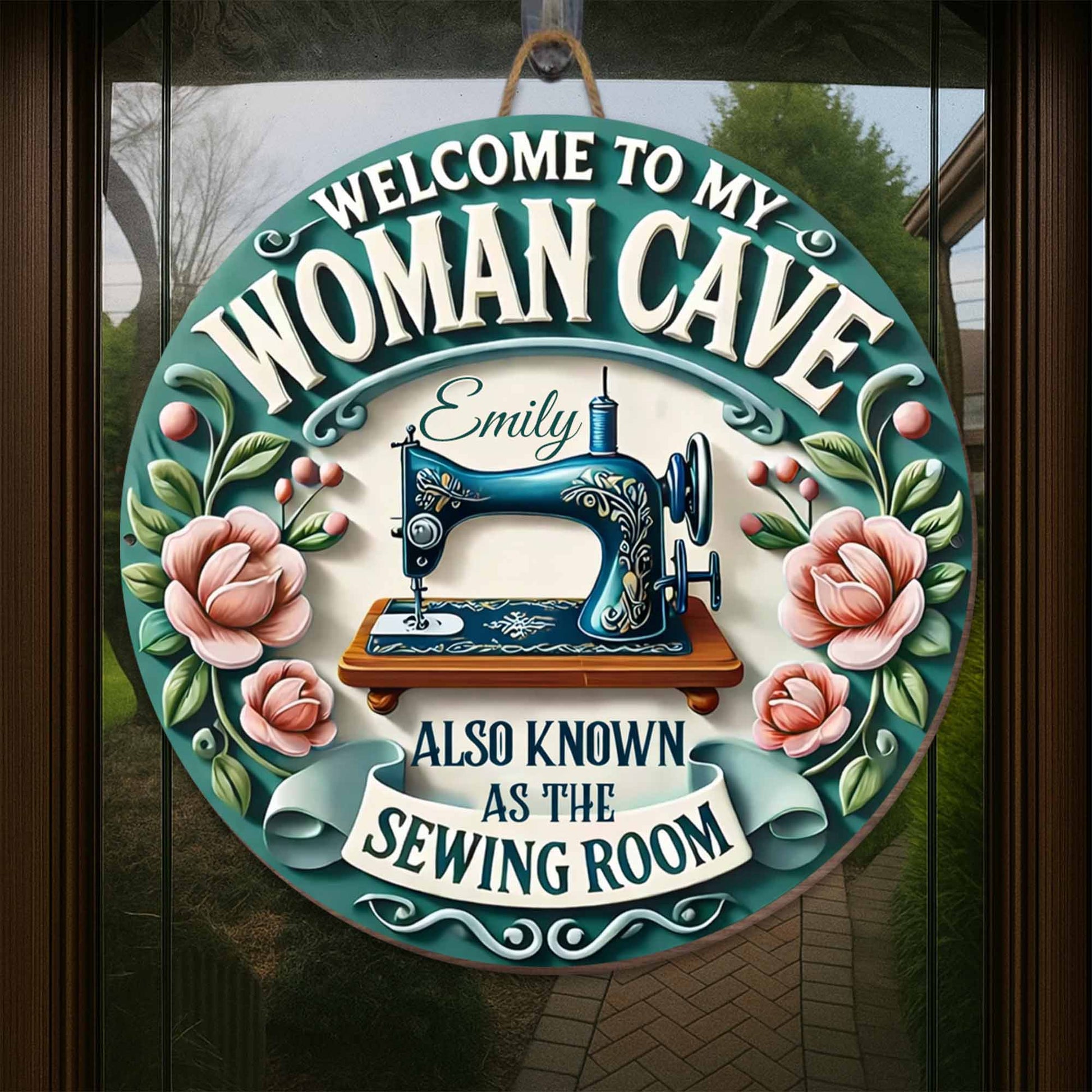 Welcome To My Woman Cave, Known As The Sewing Room