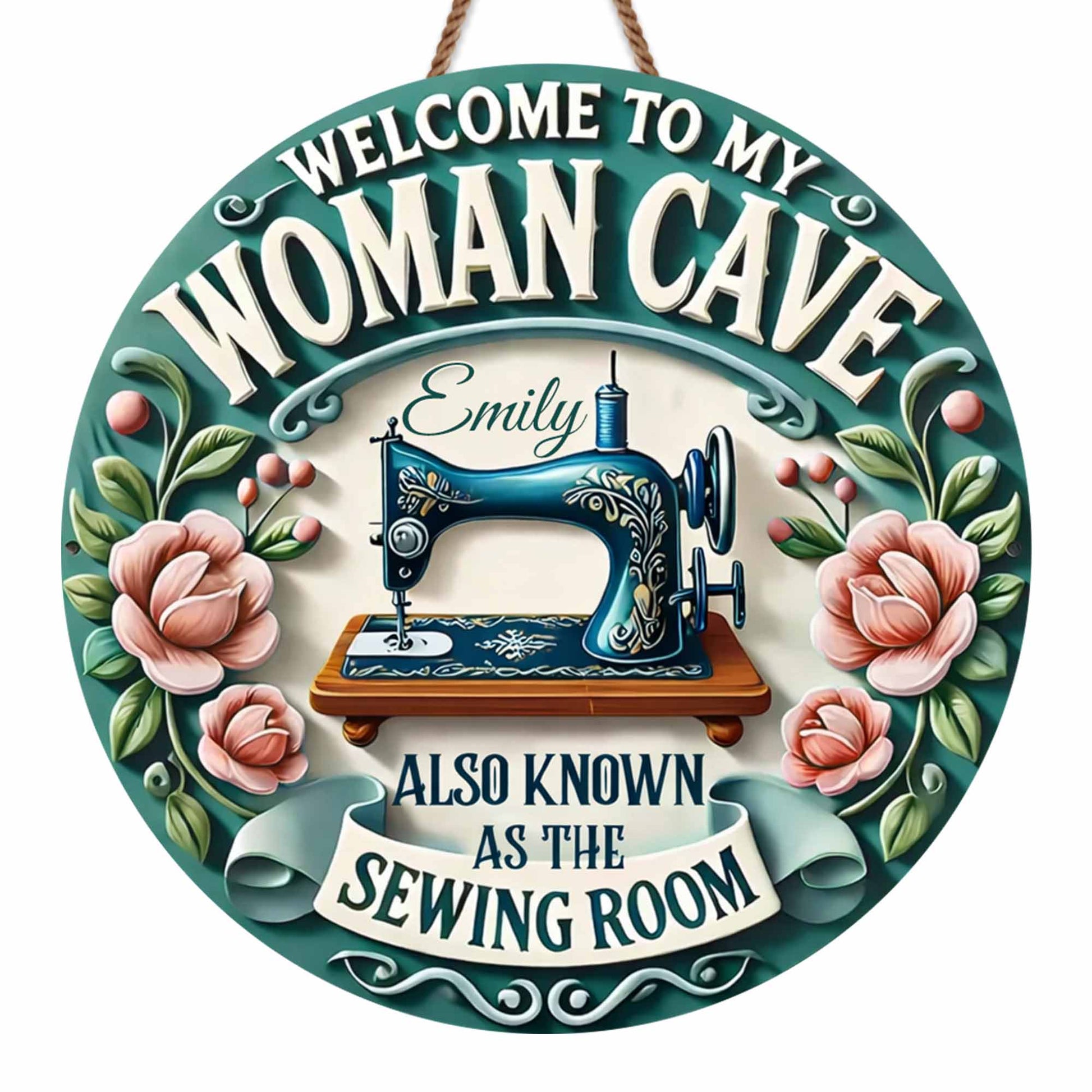 Welcome To My Woman Cave, Known As The Sewing Room