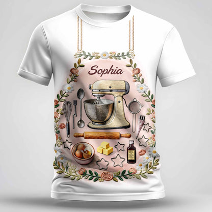 Let's Cook Up Some Love Kitchen Mixer Floral Design