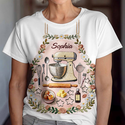 Let's Cook Up Some Love Kitchen Mixer Floral Design