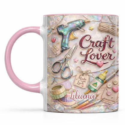 Craft Lover, Made With Love, Hot Glue Gun, Scissors