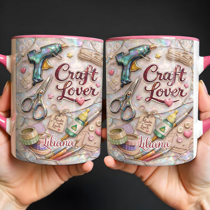 Craft Lover, Made With Love, Hot Glue Gun, Scissors