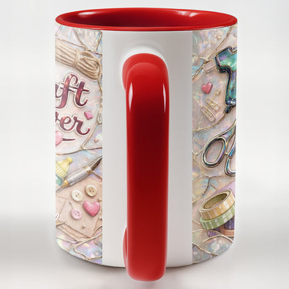 Craft Lover, Made With Love, Hot Glue Gun, Scissors