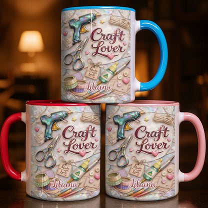 Craft Lover, Made With Love, Hot Glue Gun, Scissors