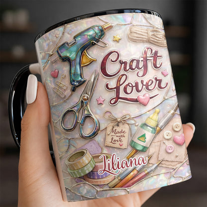Craft Lover, Made With Love, Hot Glue Gun, Scissors