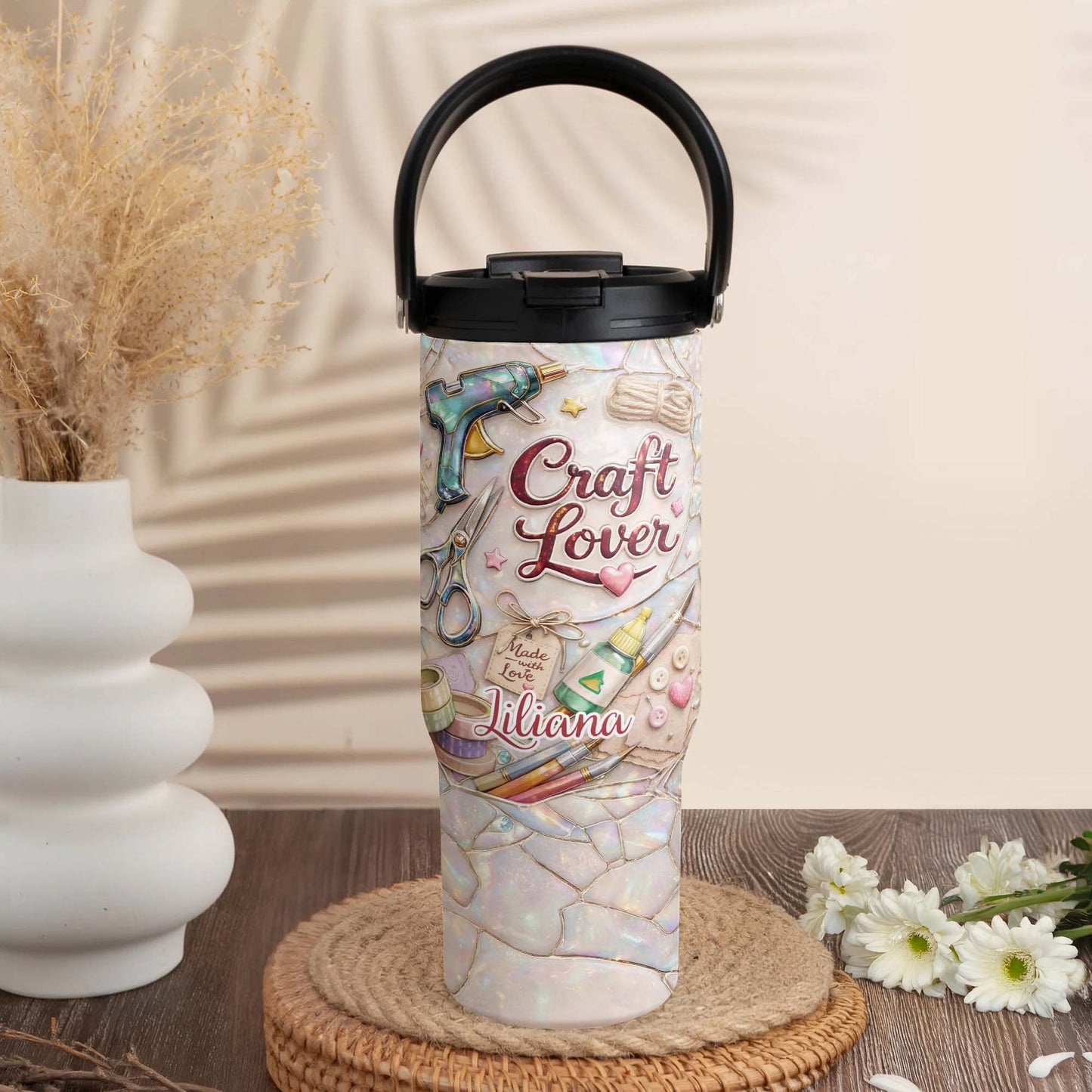 Craft Lover Made With Love, Crafting Essentials Design