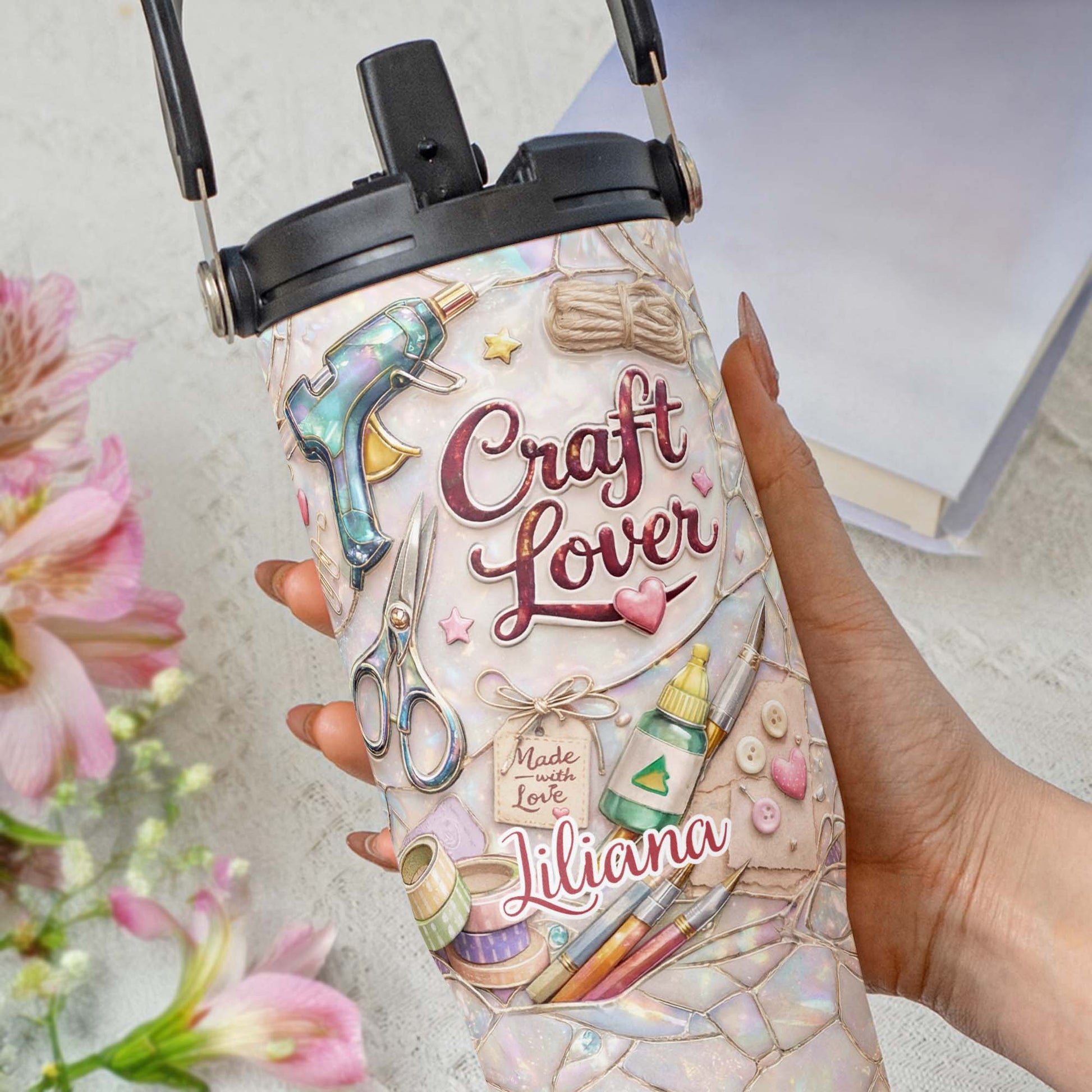 Craft Lover Made With Love, Crafting Essentials Design