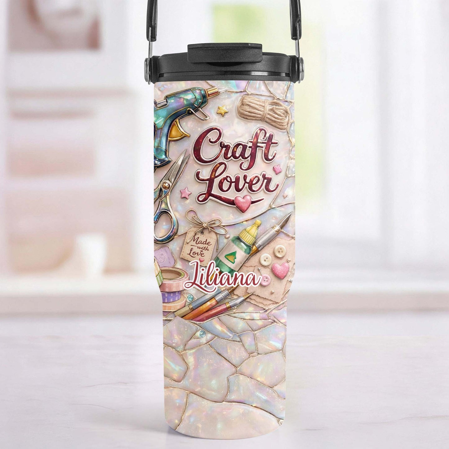 Craft Lover Made With Love, Crafting Essentials Design