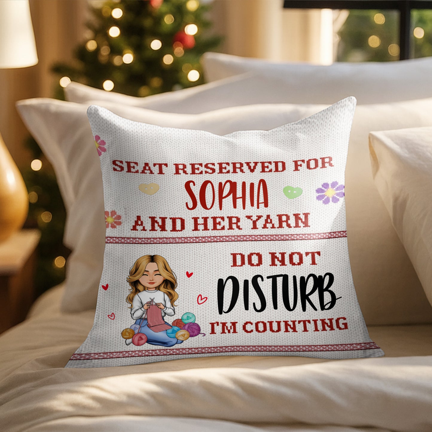 Seat Reserved For My Loved One And Her Yarn