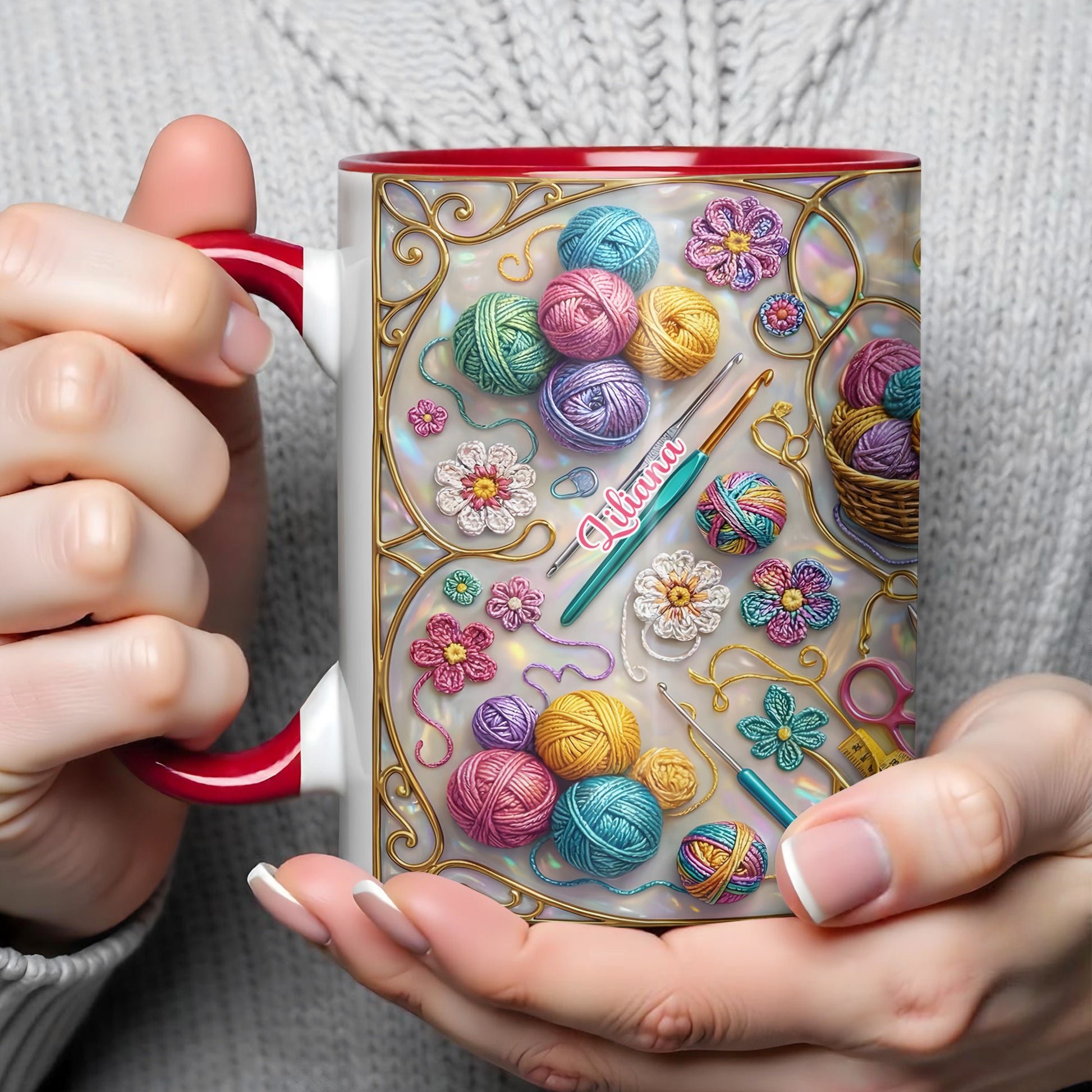 To [Recipient], Craft Your Own World With Yarn And Needles