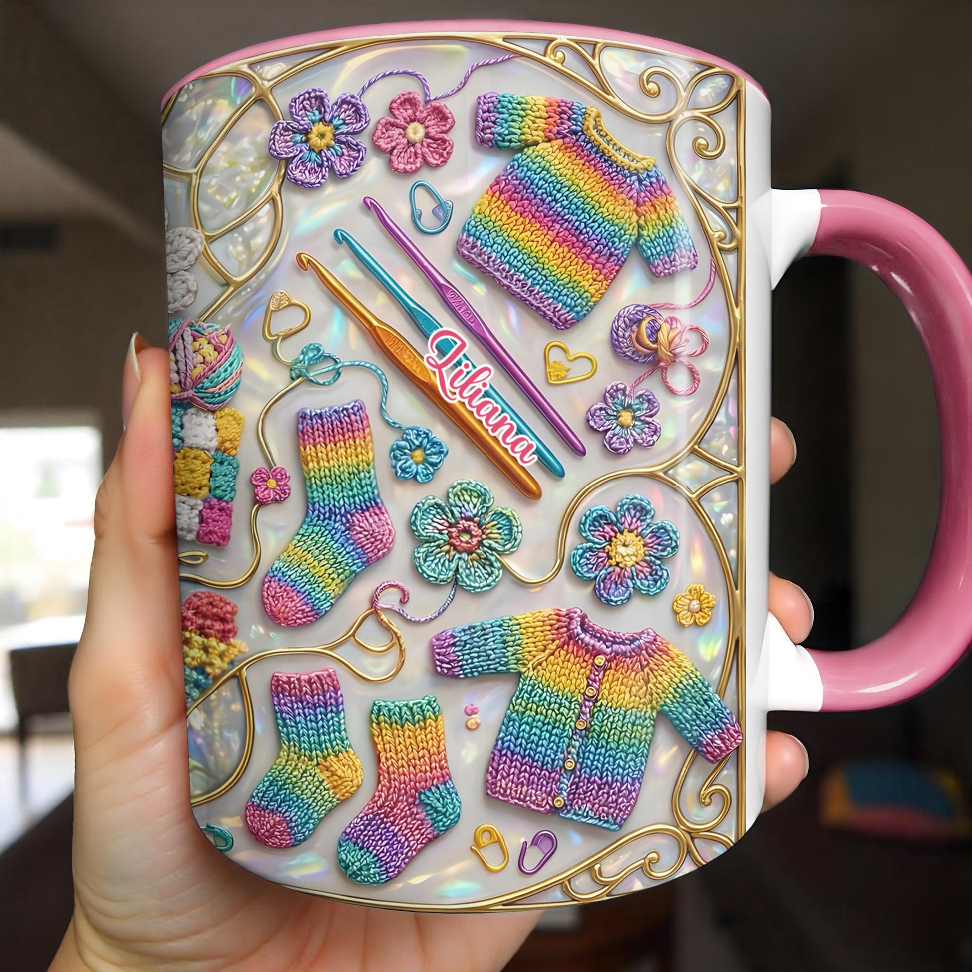 To [Recipient], Craft Your Own World With Yarn And Needles