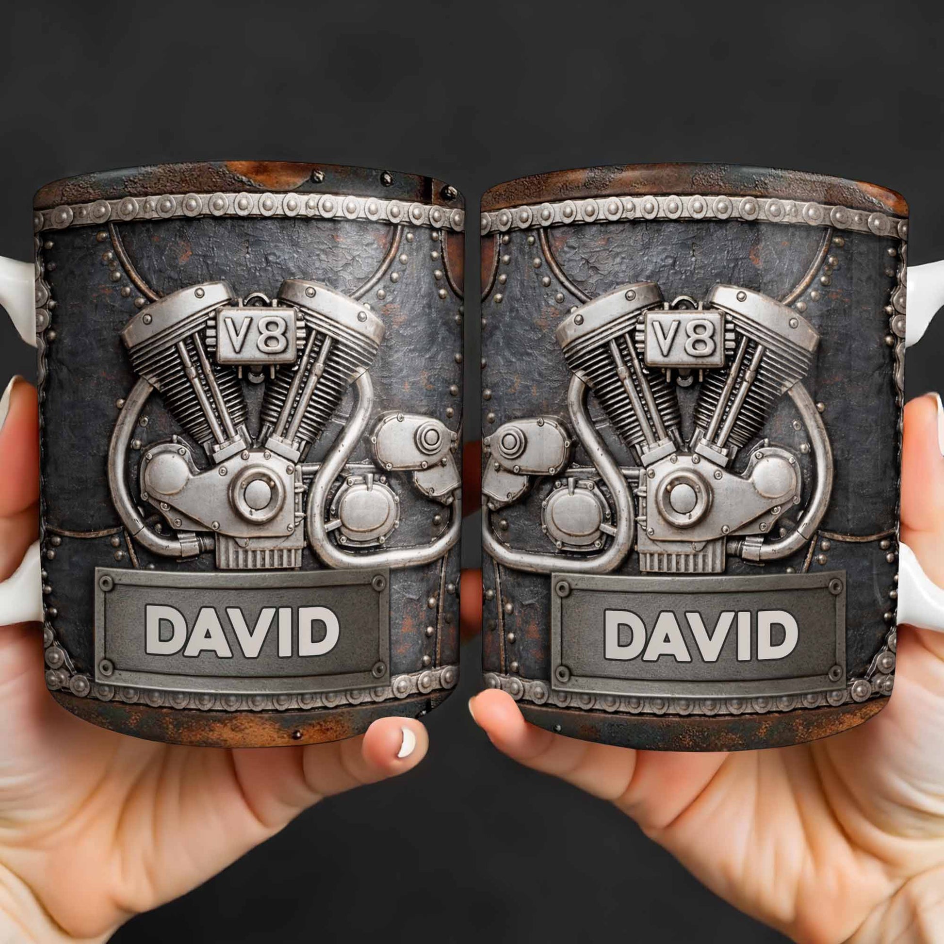 Customize Your Name, V8 Engine Design