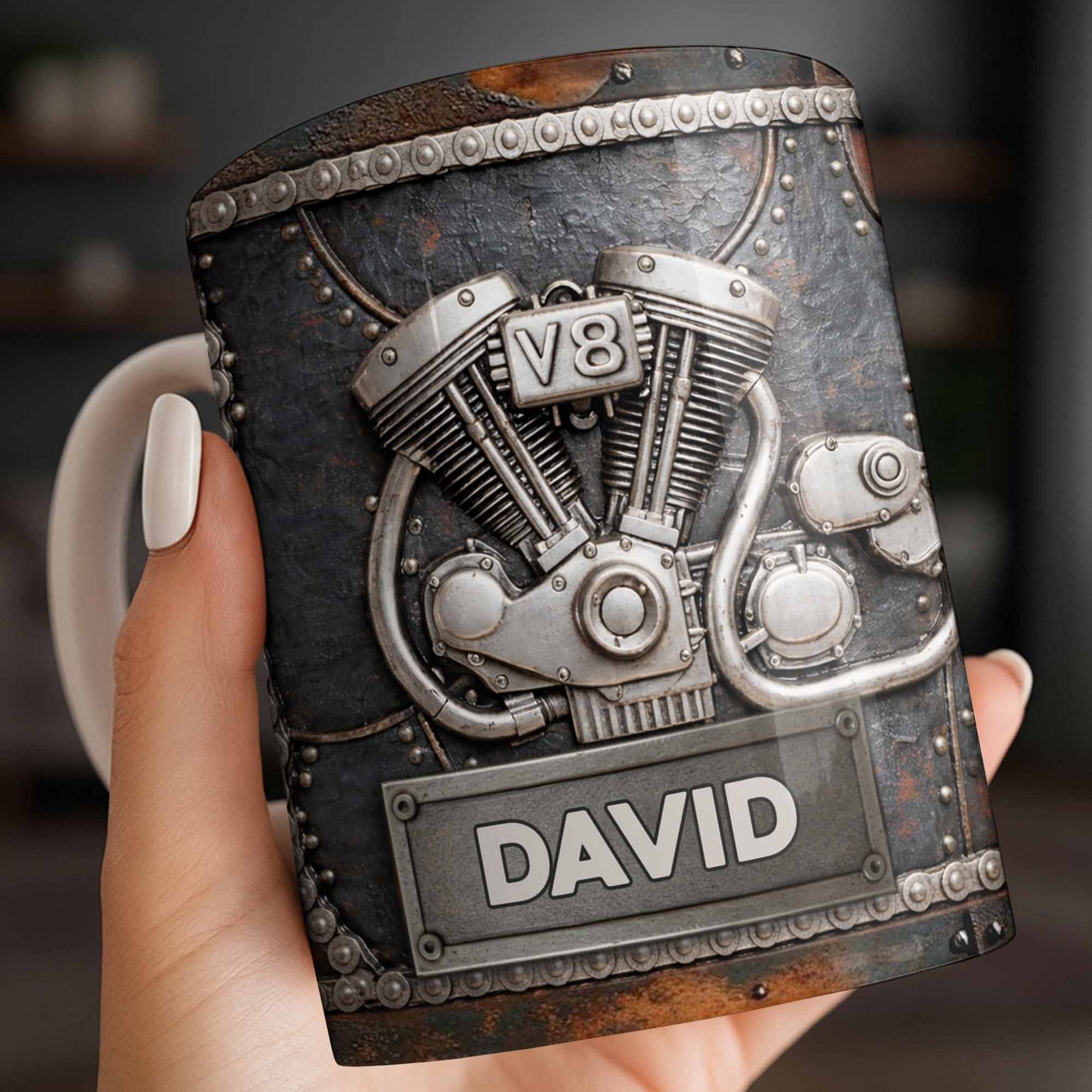 Customize Your Name, V8 Engine Design