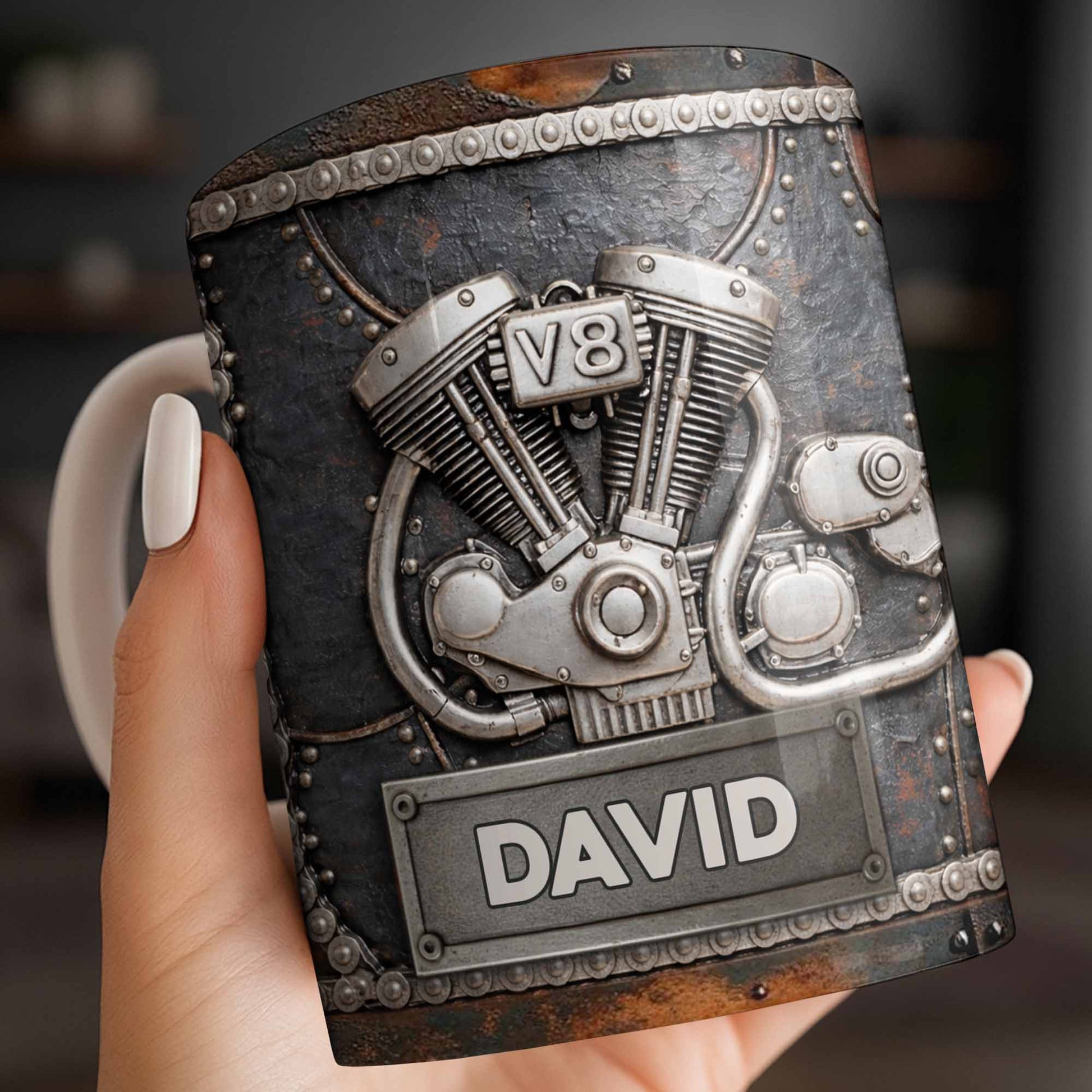 Customize Your Name, V8 Engine Design