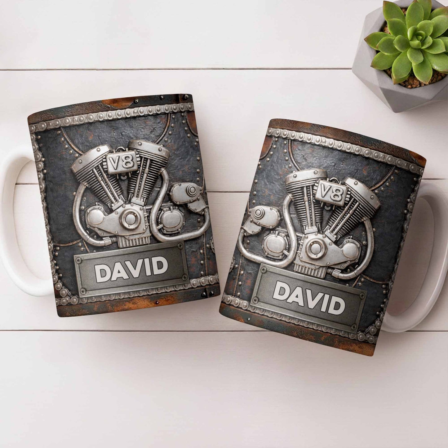 Customize Your Name, V8 Engine Design