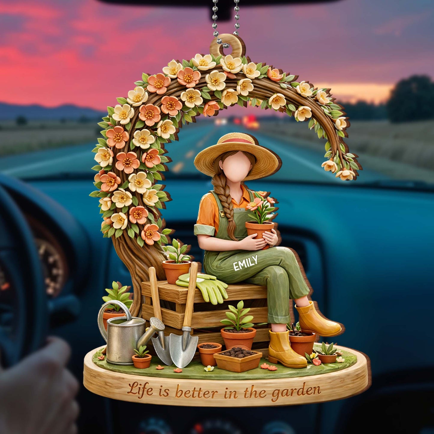 Life Is Better In The Garden, Flowers And Plants