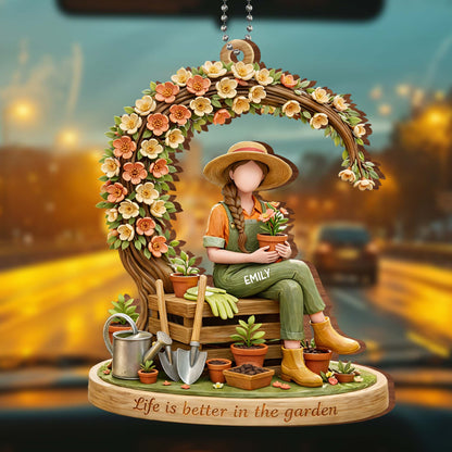 Life Is Better In The Garden, Flowers And Plants