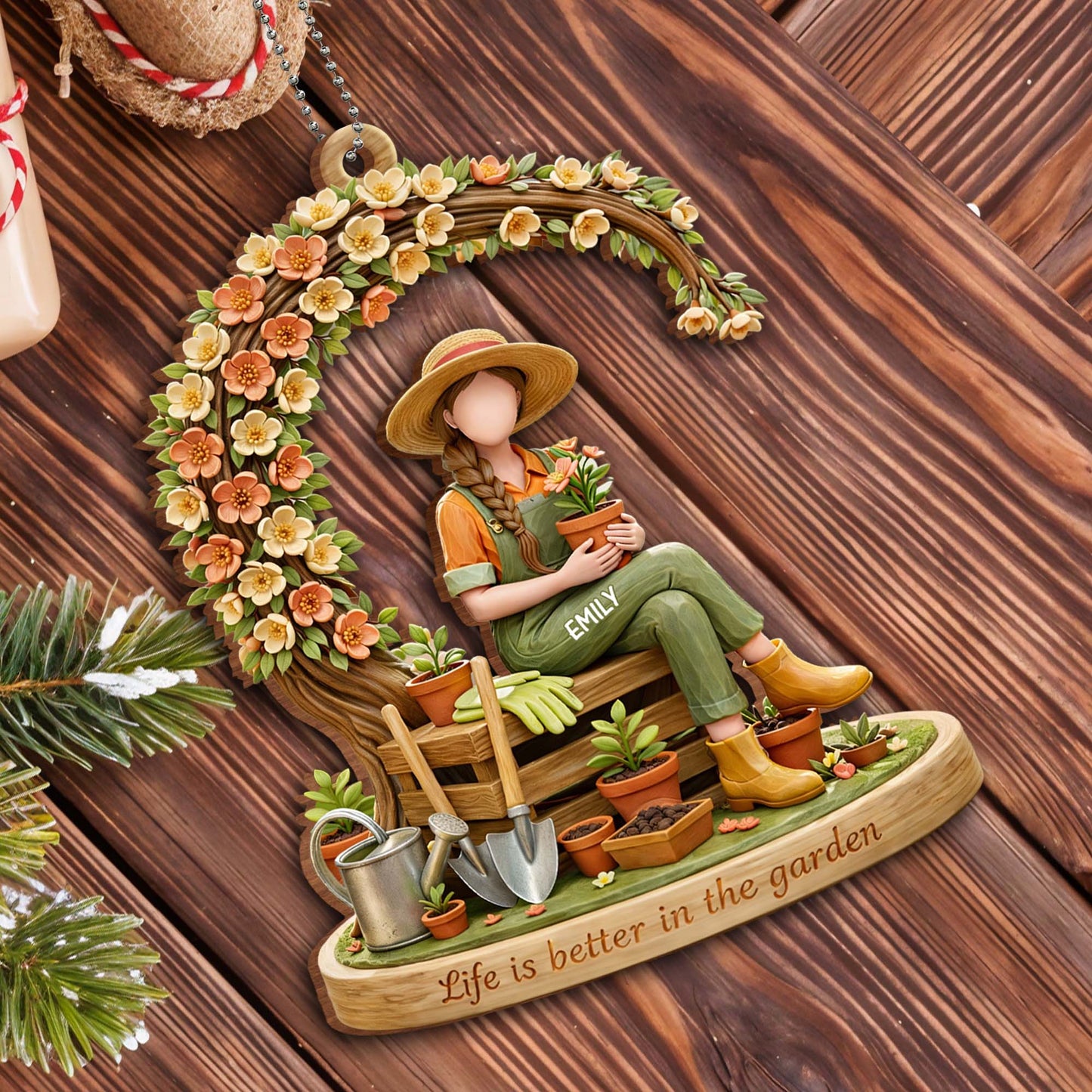 Life Is Better In The Garden, Flowers And Plants