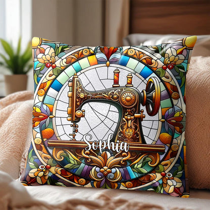 Celebrate Your Creativity With Vibrant Sewing Machine Design