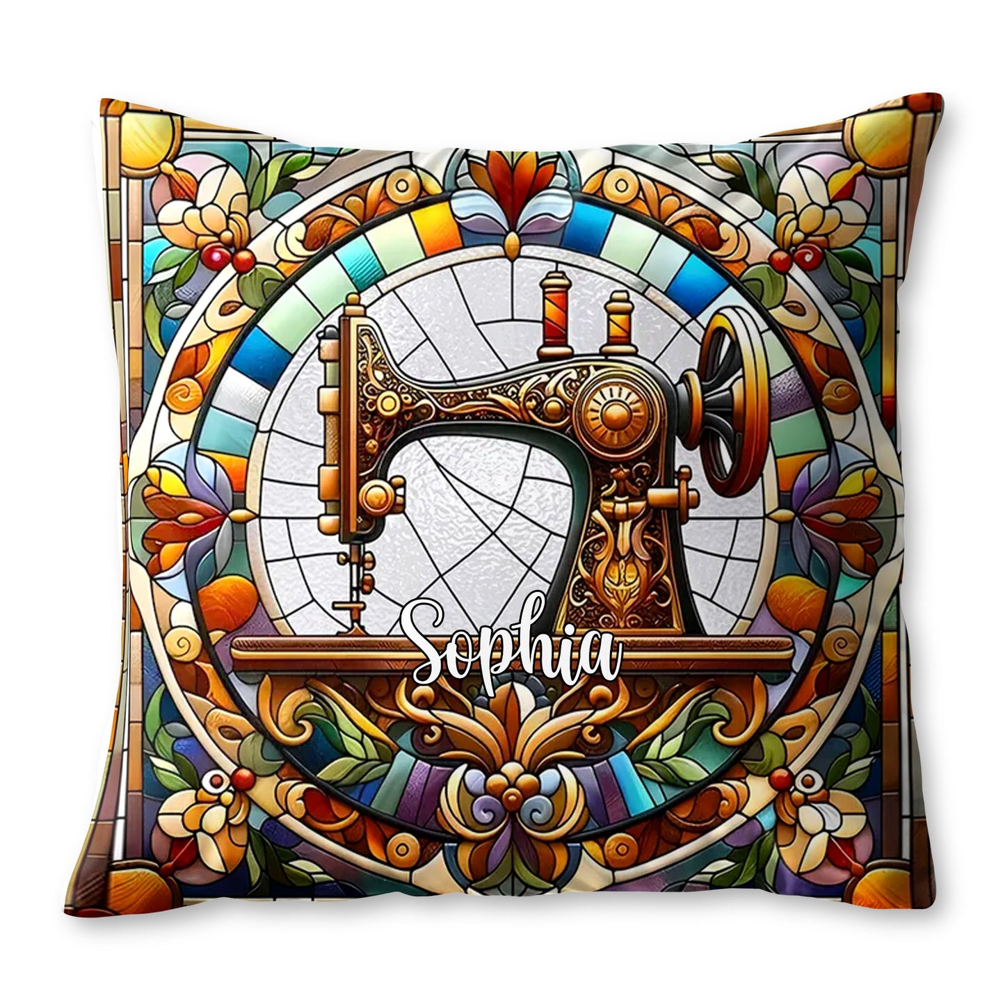 Celebrate Your Creativity With Vibrant Sewing Machine Design