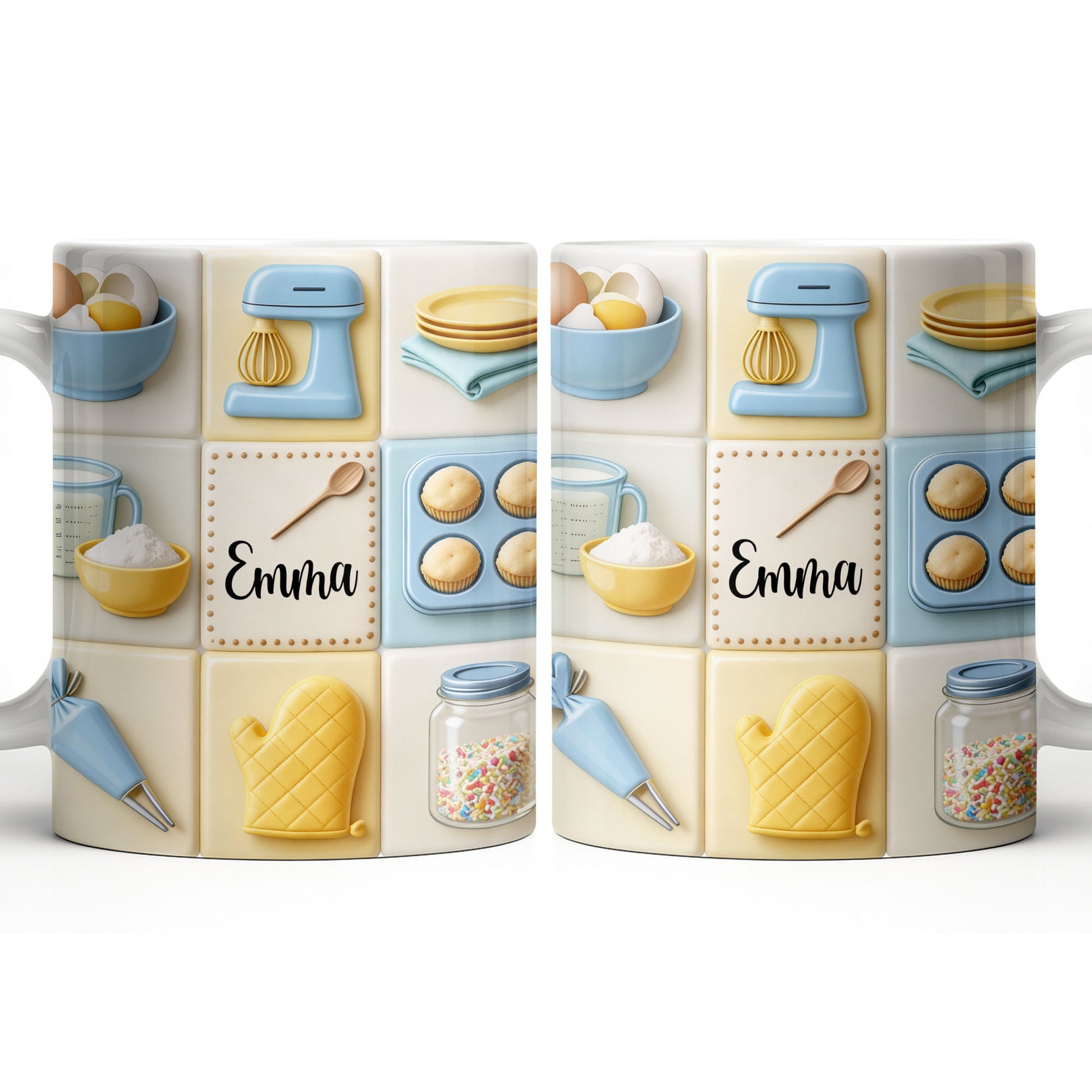 Customizable Kitchen-Themed Mug