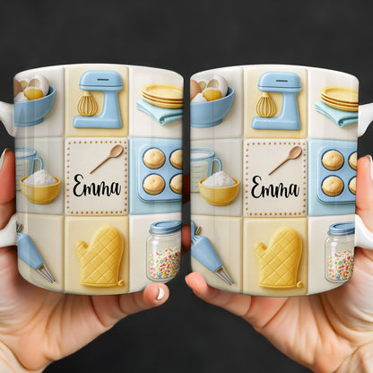 Customizable Kitchen-Themed Mug