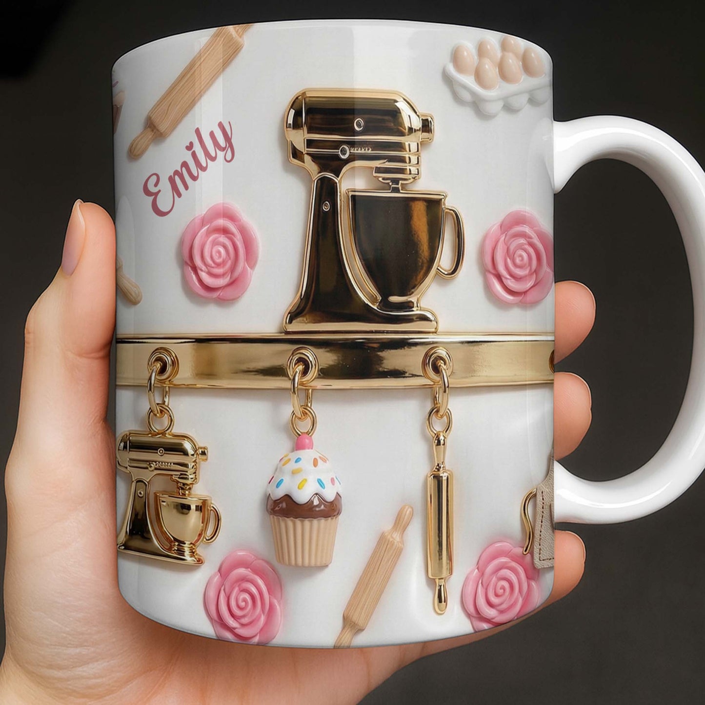 Personalize With Favorite Kitchen Gadgets And Flowers