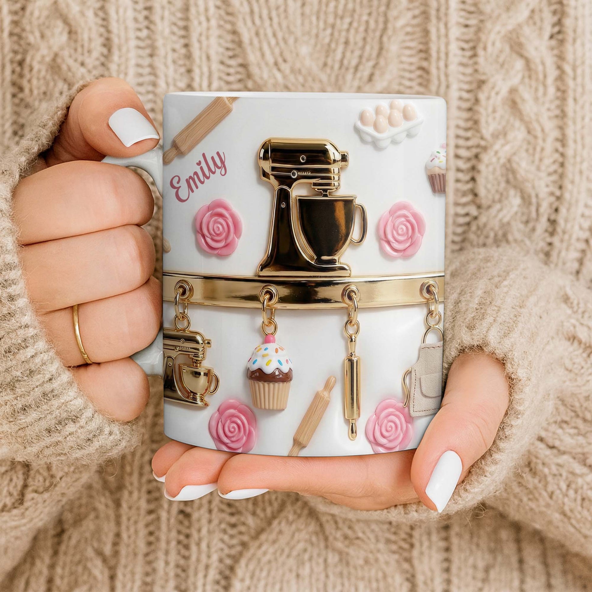 Personalize With Favorite Kitchen Gadgets And Flowers