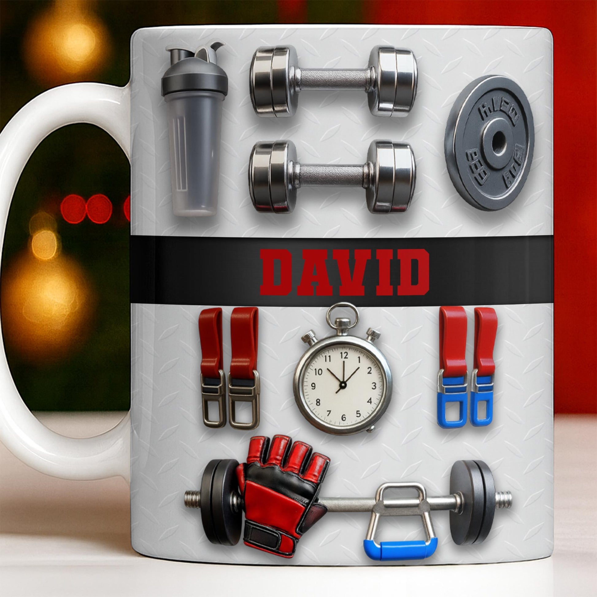 Customize With Your Special Name And Fitness Gear