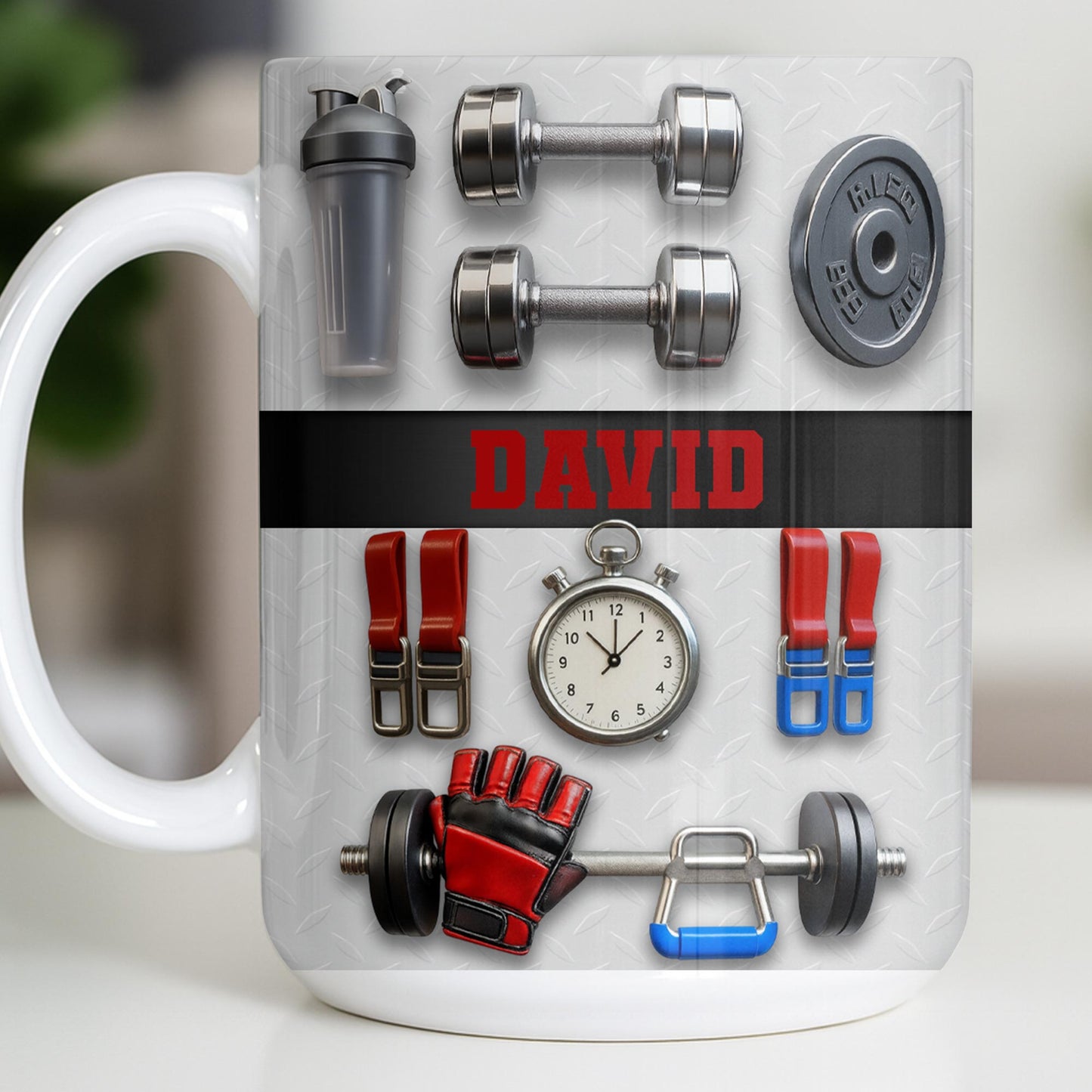 Customize With Your Special Name And Fitness Gear