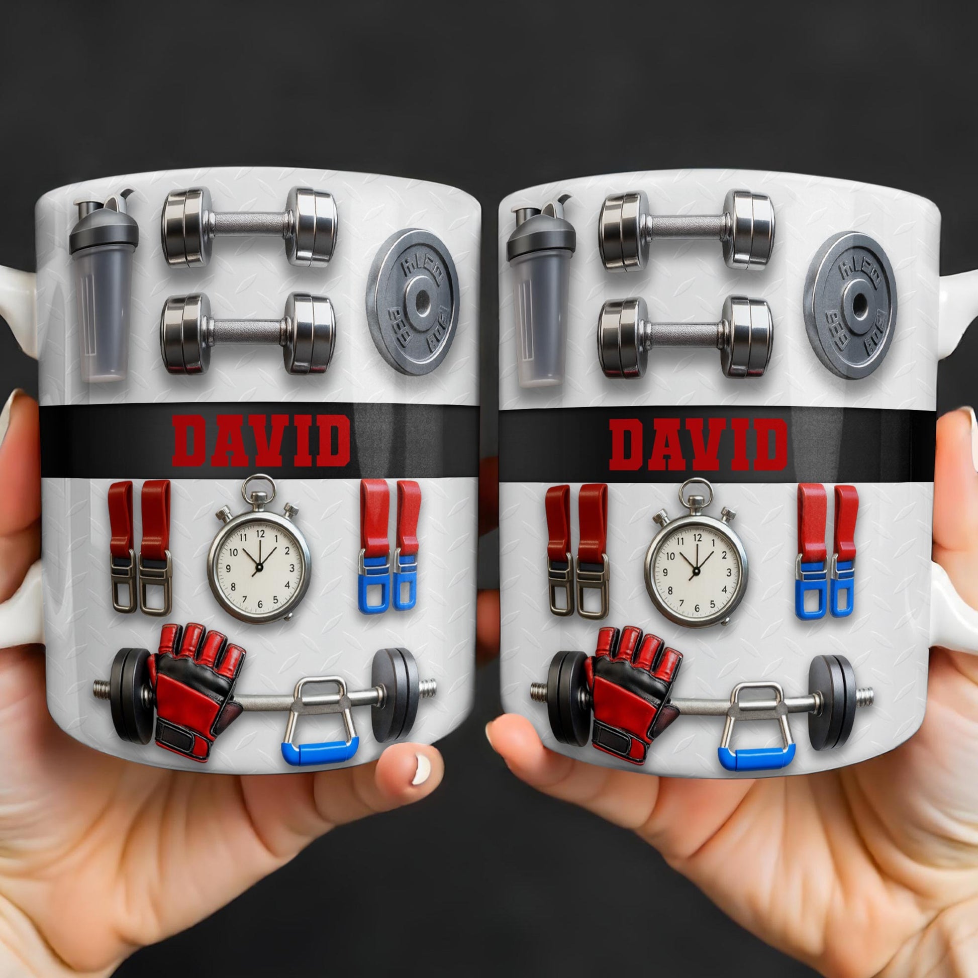 Customize With Your Special Name And Fitness Gear