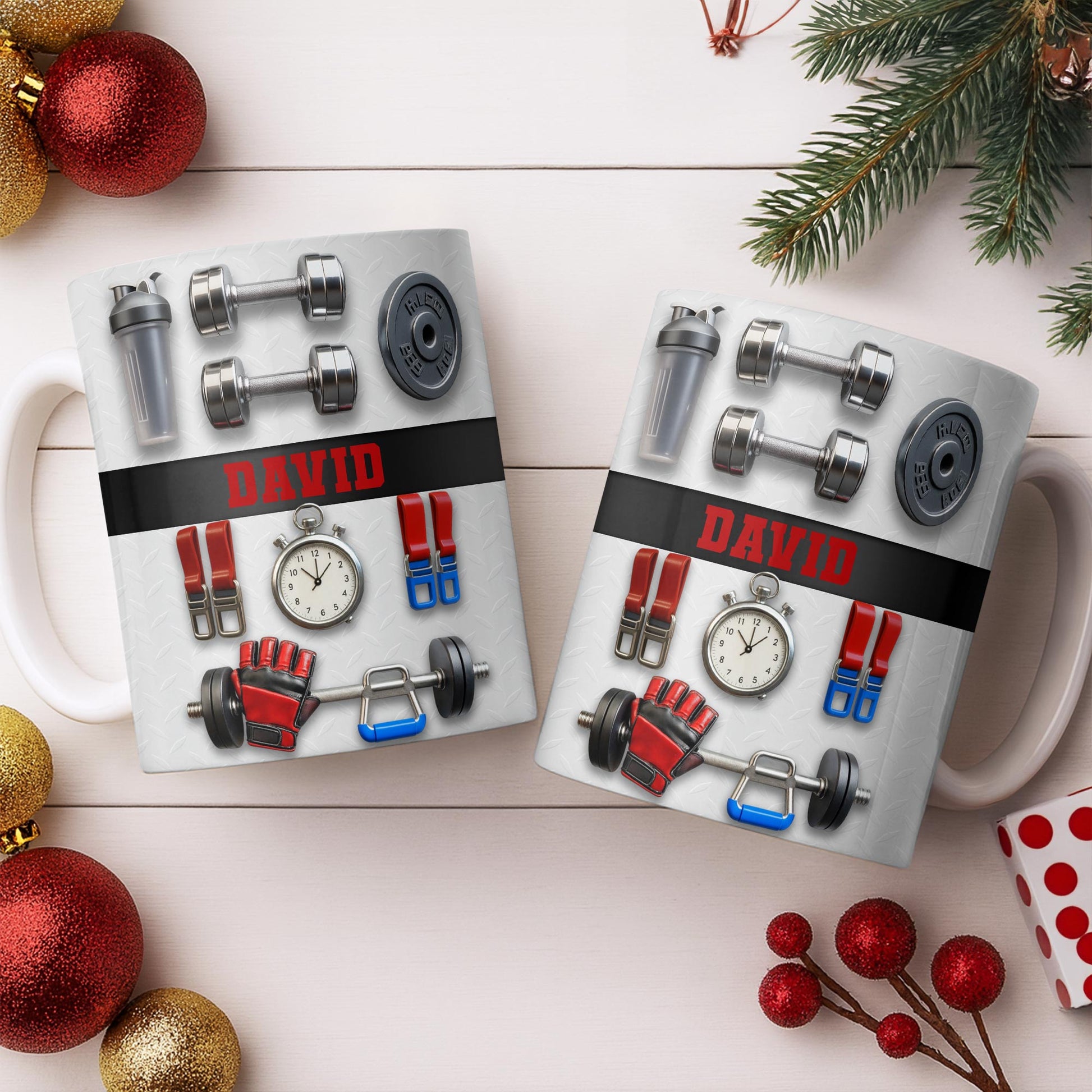 Customize With Your Special Name And Fitness Gear