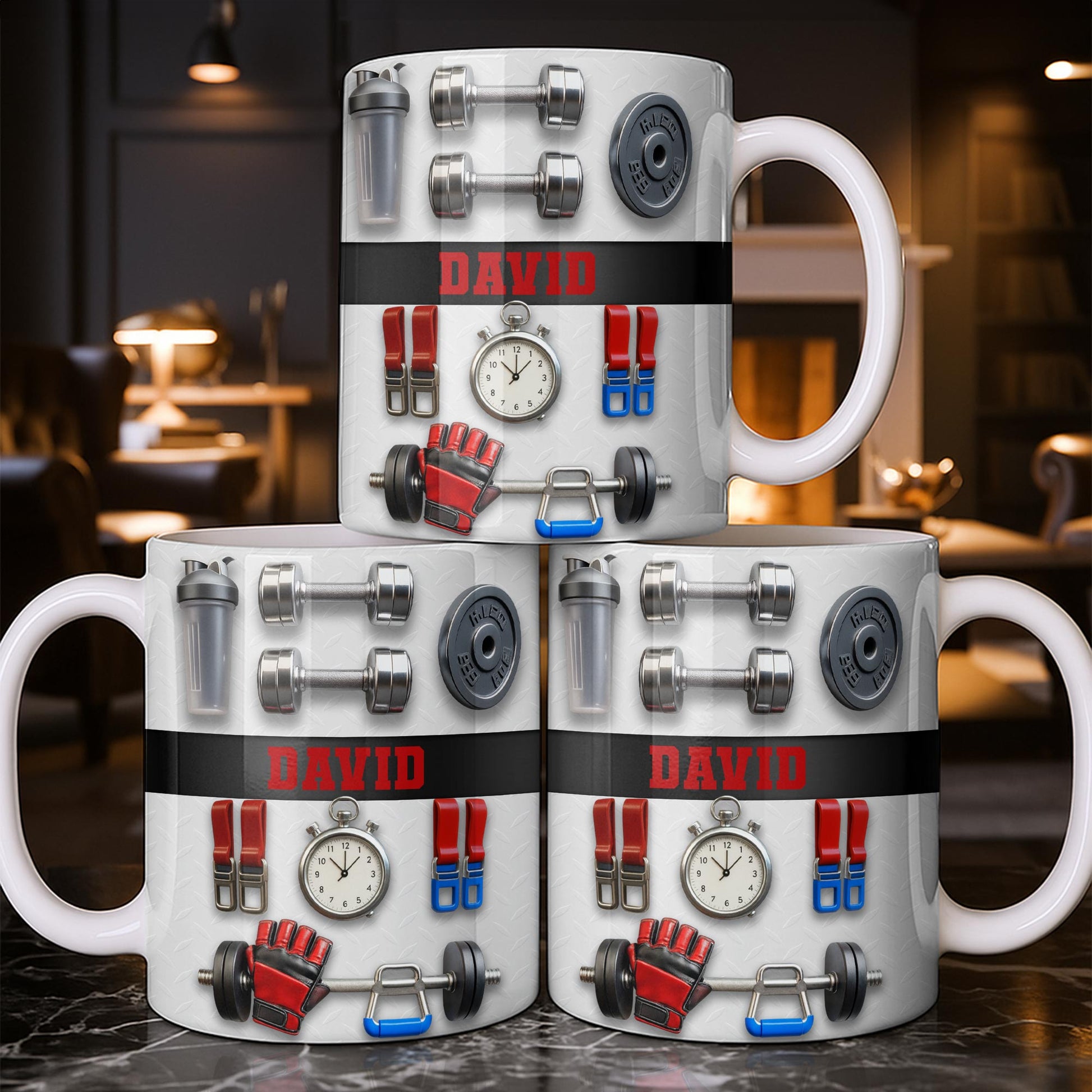 Customize With Your Special Name And Fitness Gear