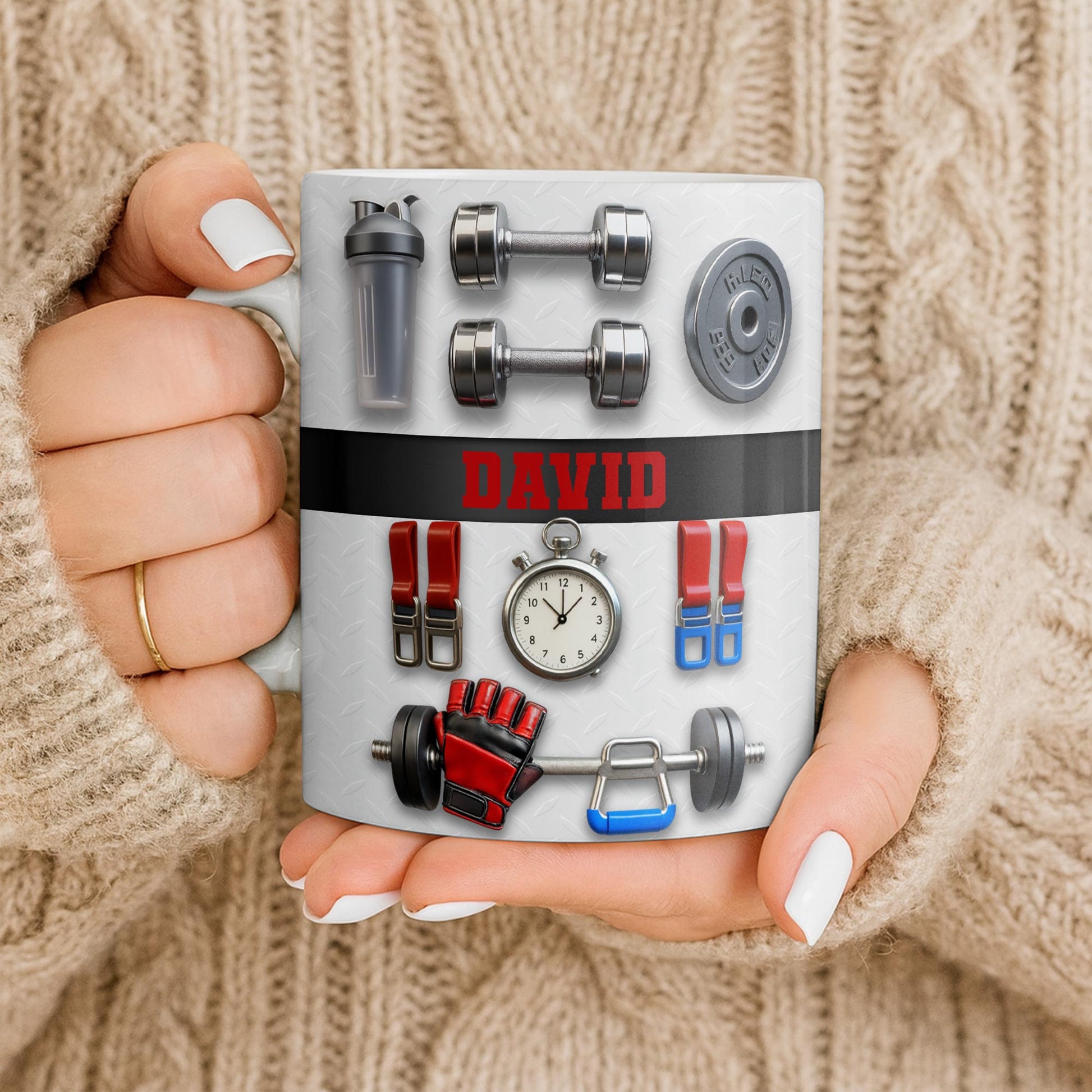 Customize With Your Special Name And Fitness Gear