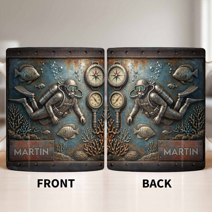 Explore The Ocean's Beauty With Steampunk Diver Art