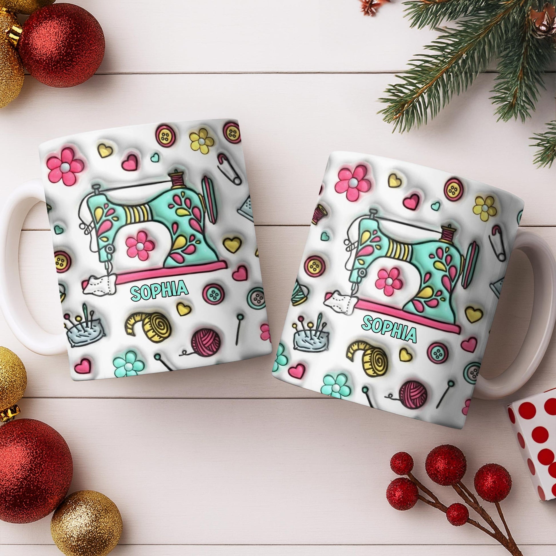 Celebrate Your Creativity With A Personalized Sewing Themed Design