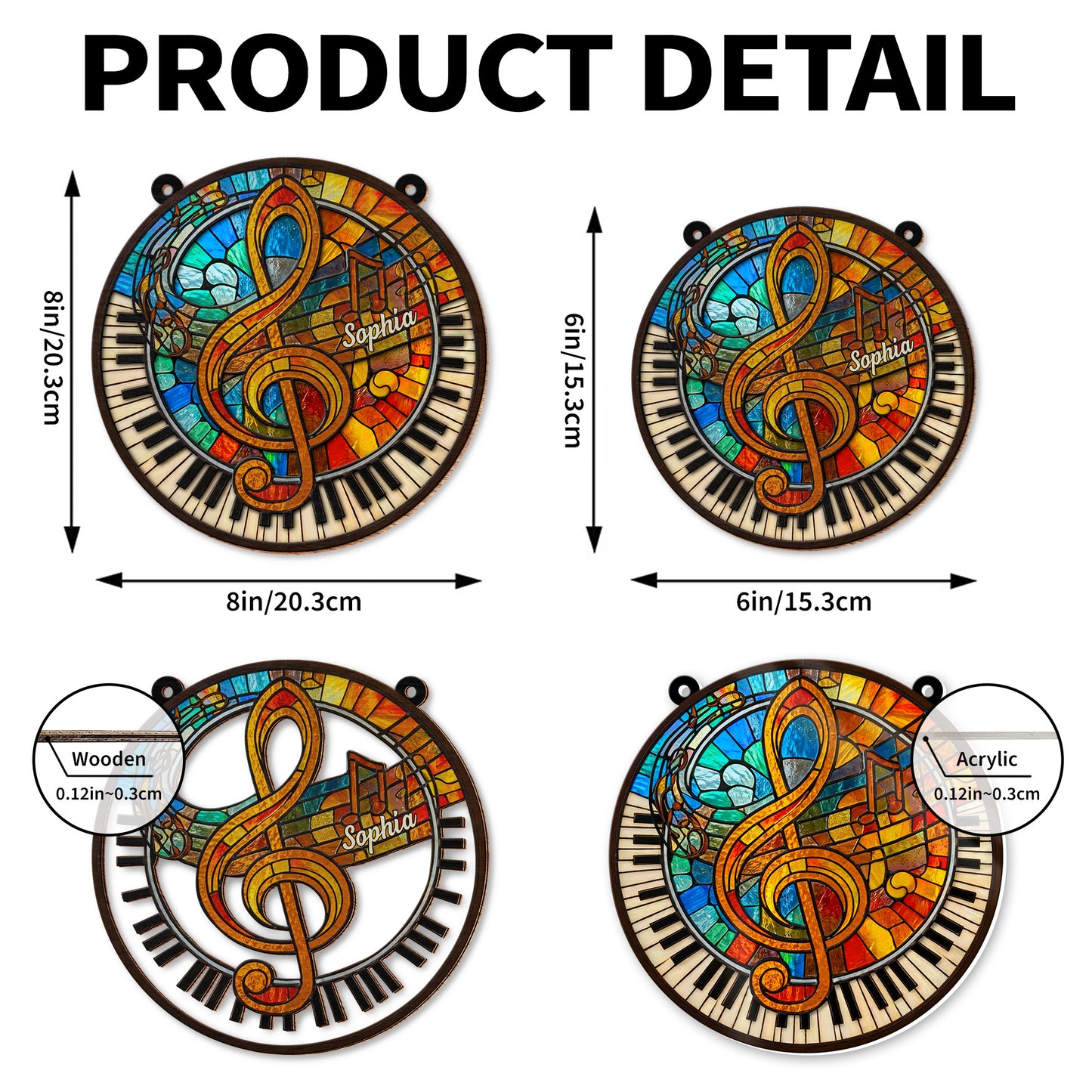 Celebrate Your Love for Music with Vibrant Piano and Treble Clef