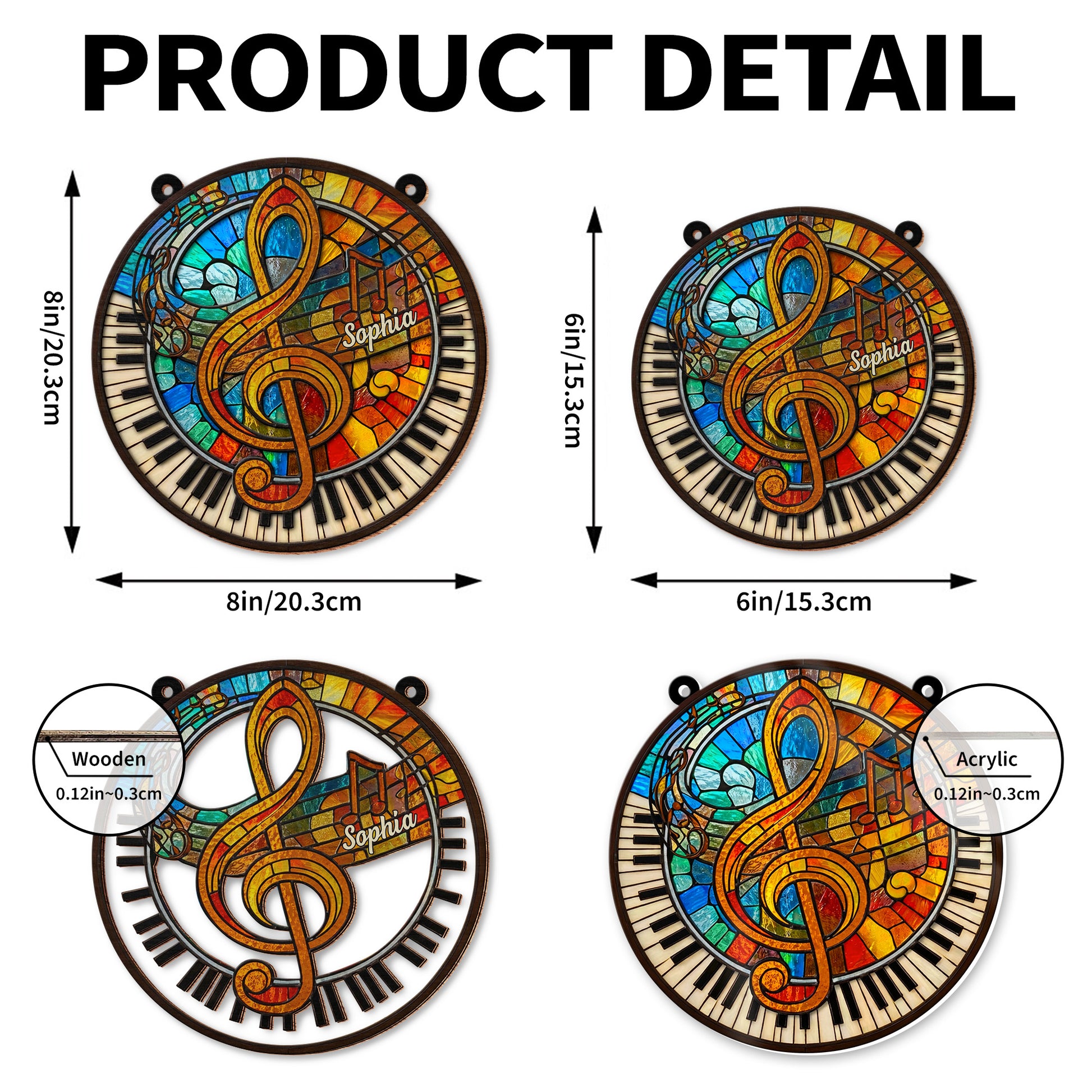 Celebrate Your Love for Music with Vibrant Piano and Treble Clef