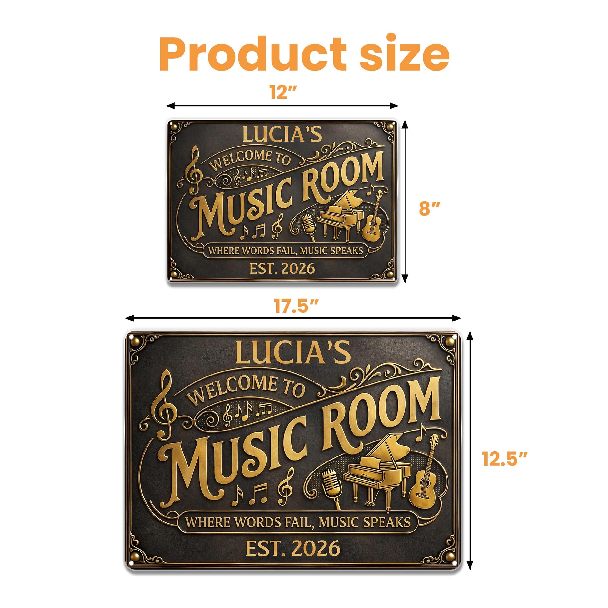 Welcome To Music Room Where Words Fail Music Speaks Piano Guitar