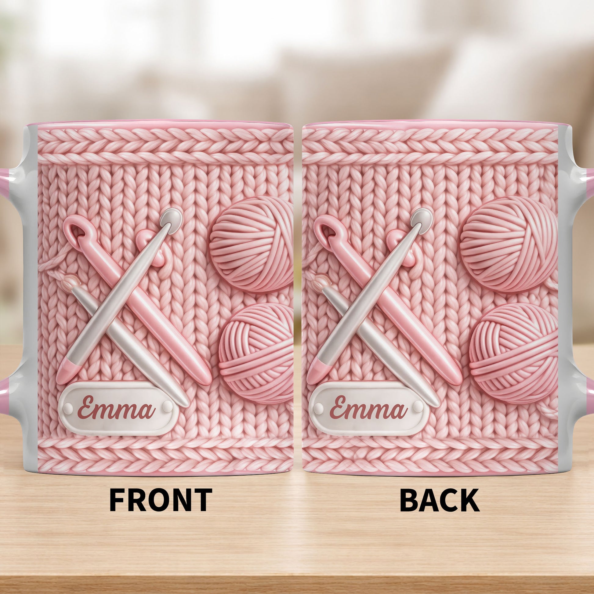 Celebrate Creativity With A Knitting Themed Mug