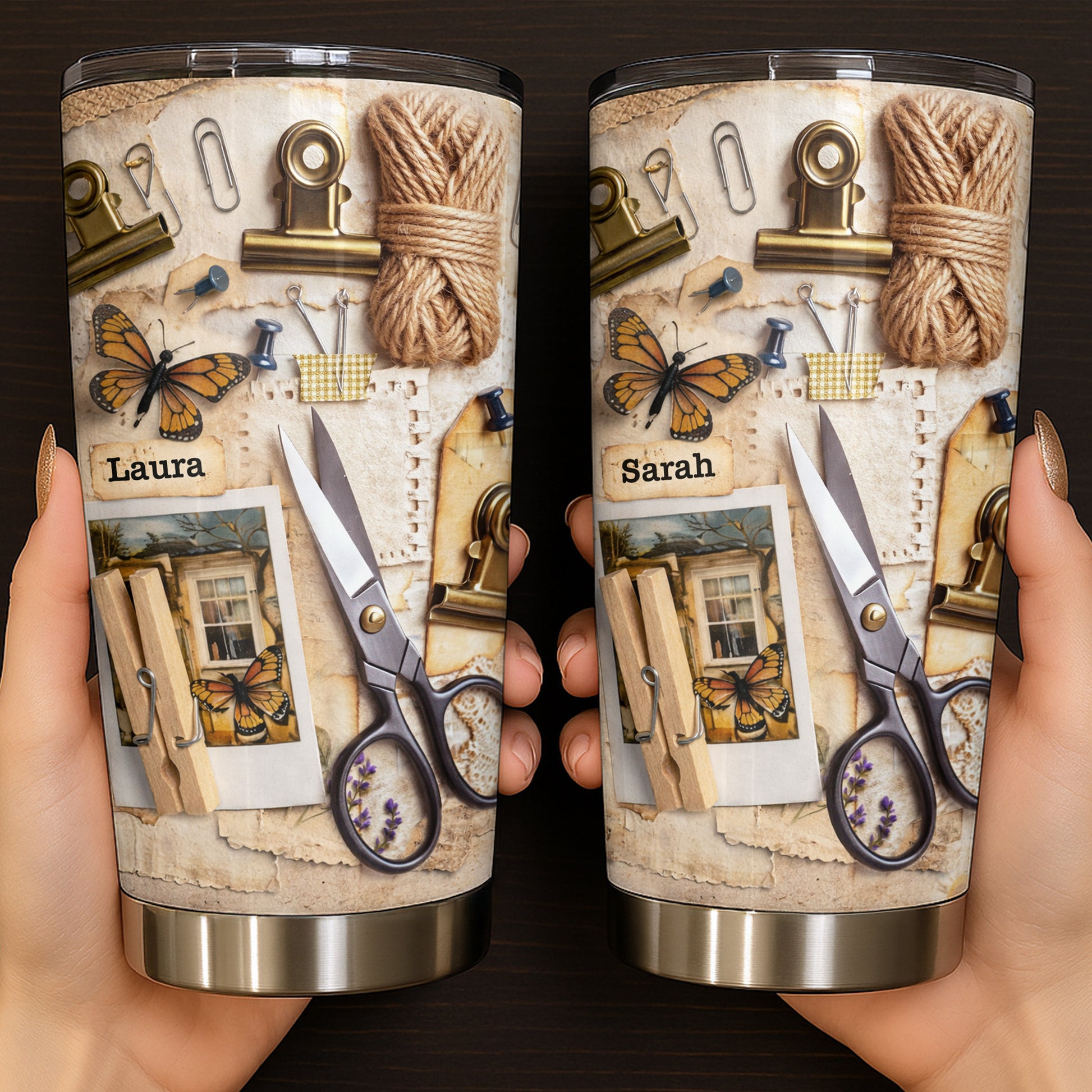 Cultivate Your Own Garden, Butterflies And Scissors