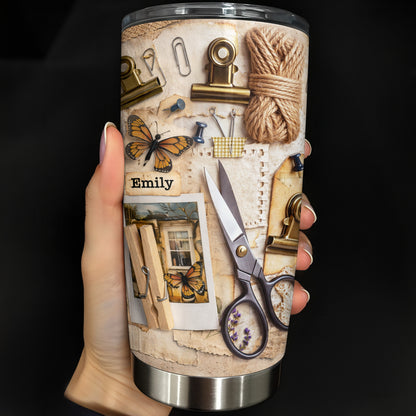 Cultivate Your Own Garden, Butterflies And Scissors