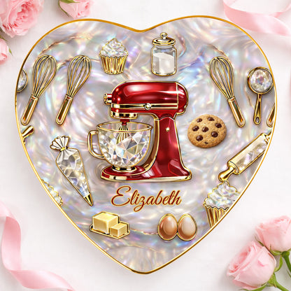 Baking With Love And Sparkle Stand Mixer And Cupcake