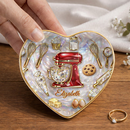 Baking With Love And Sparkle Stand Mixer And Cupcake