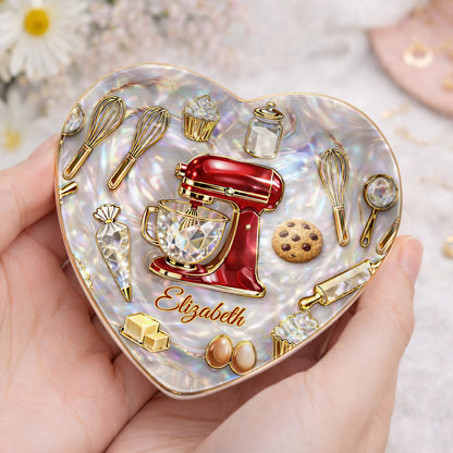 Baking With Love And Sparkle Stand Mixer And Cupcake