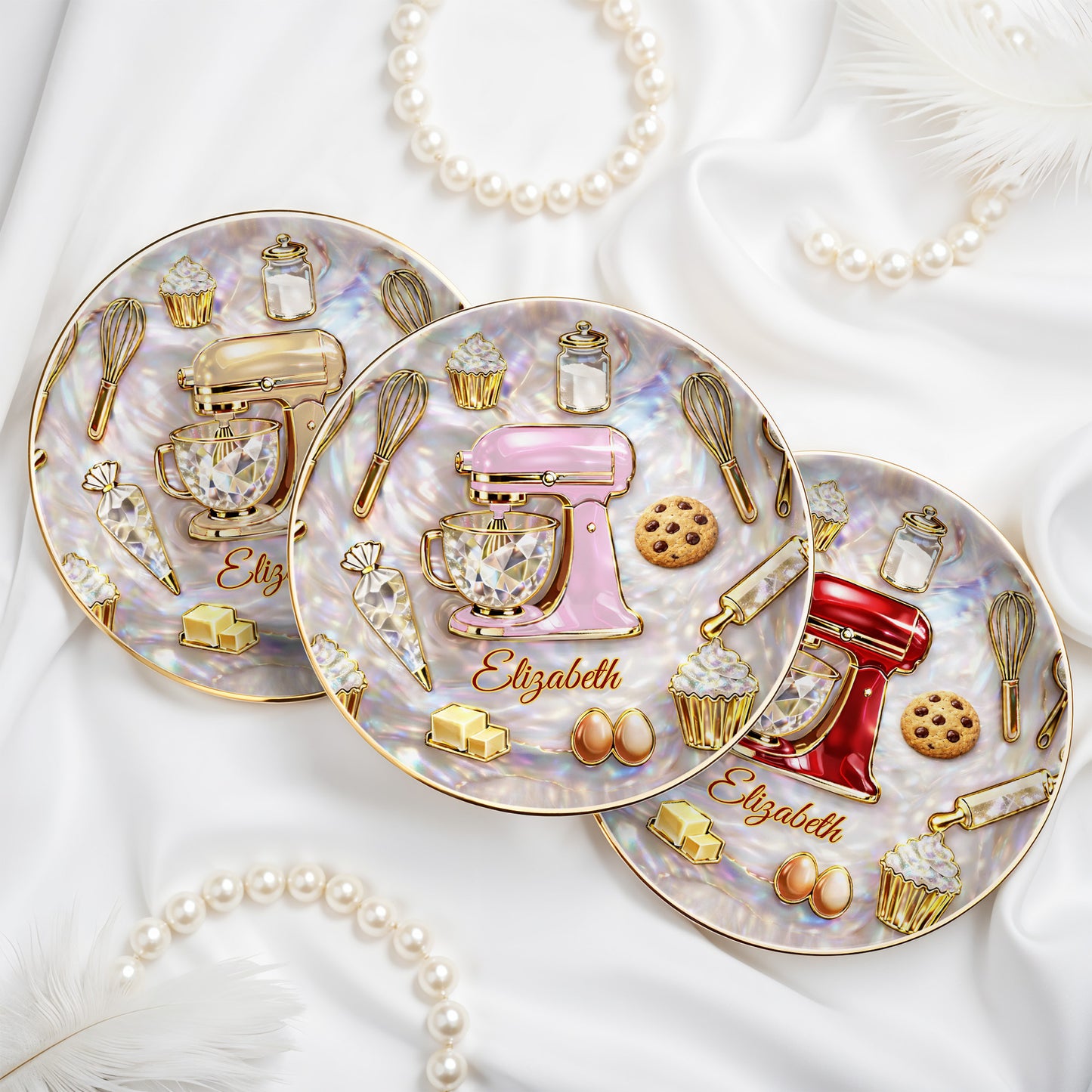 A Pinch Of Love In Every Batch Baker Mixer And Cupcake